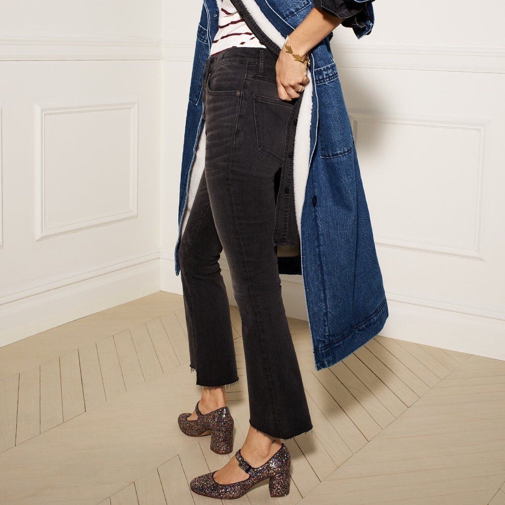 Madewell Crop Flare Jeans